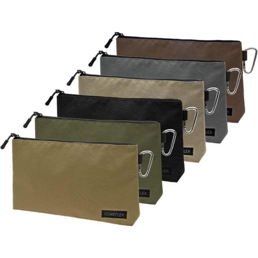 Sturdy Canvas Tool Bag Zipper Pouch Small Storage